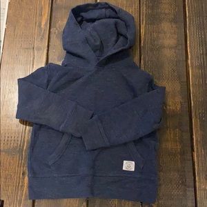 Gap Kids Blue thermal hooded shirt